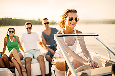 At Solstice, boating, waterskiing, paddle-boarding, jet skiing, and sailing are just outside your door.